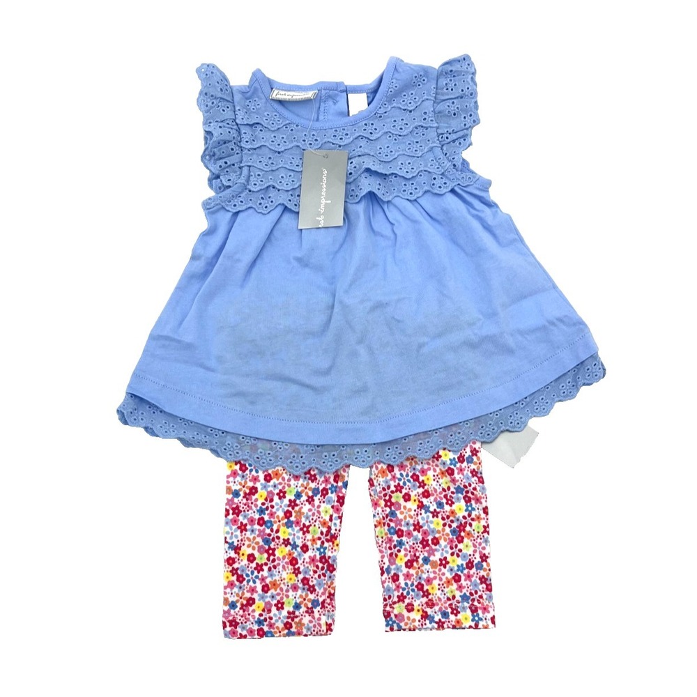 First Impression Baby Girl Two Piece Set 3-6M New